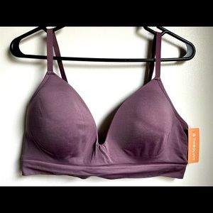 ThirdLove Form Seamless V-Neck Wireless Bra in Violet Quartz